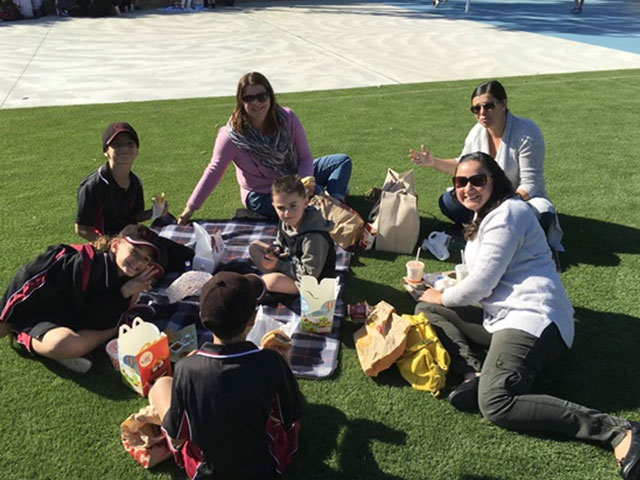 Families from Our Lady of the Rosary Catholic Primary Kellyville