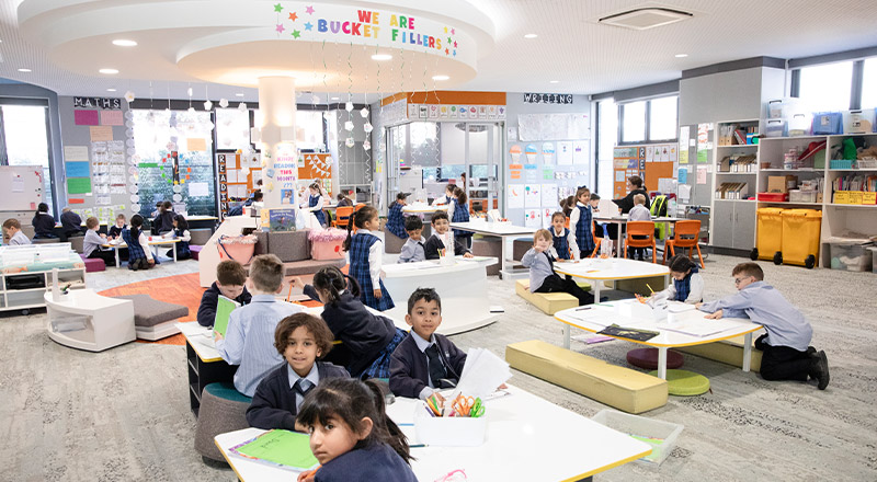Students in the classroom at Our Lady of The Rosary Primary School Kellyville