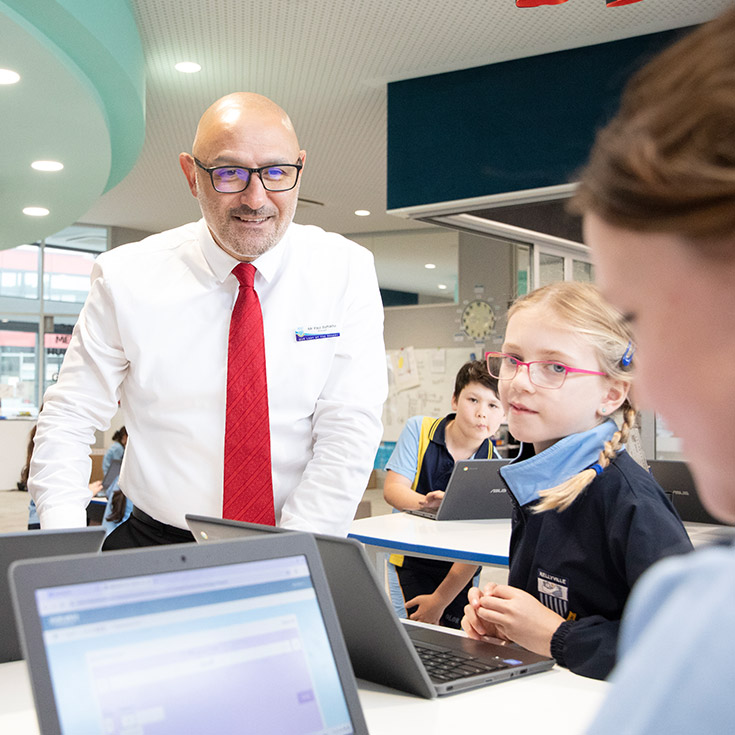 Paul Battikha Principal of Our Lady of the Rosary Catholic Primary Kellyville